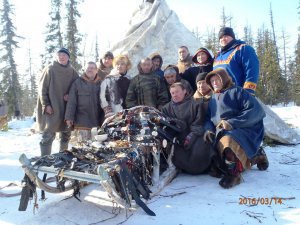 Священный обряд - Медвежий праздник у Ханты - хранителей культа Медведя.
